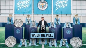 "Don't cry because it's over, be glad that it happened." 💙🏆 Sergio Aguero waves goodbye to Manchester City 😭 #MCFC | Manchester City FC - Manchester Evening News