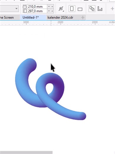Tips Corel Draw (3D Gradient) #coreldraw #tipscoreldraw #coreldraw_tutorial #desaingrafis