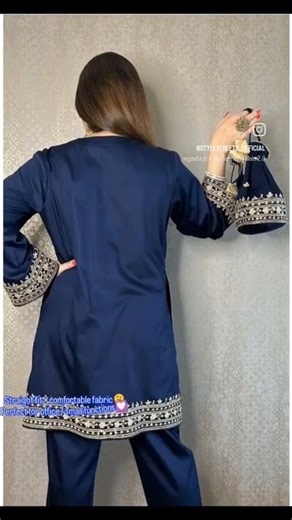 ₹700 me itna classy white suit set? 🤍✨ Black 🖤 never goes out of style #shortsfeed #channelpage