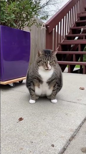 This Cat’s Hairball Has Its Own Theme Song 😭🐱