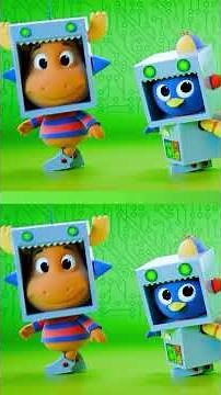 Tyrone & Pablo walk like robots! #shorts