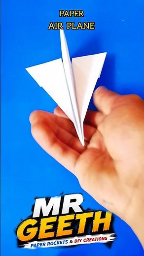 Amazing Paper Airplane ✈️ | Easy Paper Craft Tutorial