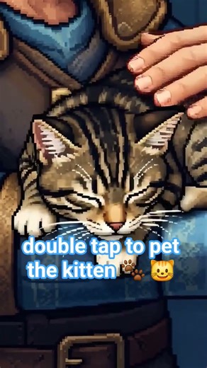 8bit kitten purring #cute #cat