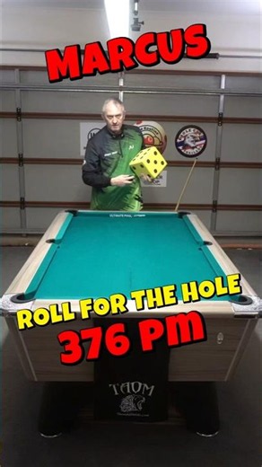 INSANE ROLL For the Hole 376 pm #8ballpool #shorts