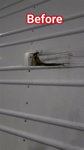 Trailer Wall Repair | Box Truck Mechanic at Work