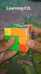 Day 13 of learning CFOP Method #rubikscube #cubing #cube #x #rubik #bike #speedcube #cuber #puzzle