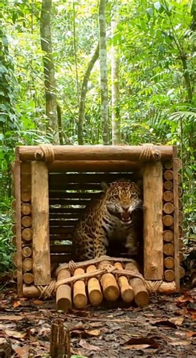 Trap Door Slams Shut on Wild Predator! #Shorts