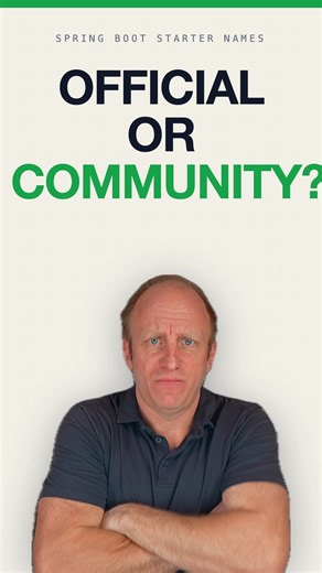 How to Spot an Official Spring Boot Starter vs Community