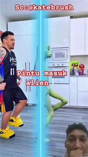 PINTU MASUK ALIEN❕ @katebrush #funny #shorts #lucu #alien