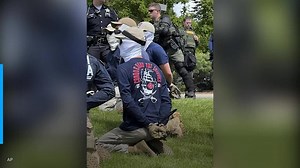 31 Patriot Front members are arrested near Idaho pride event