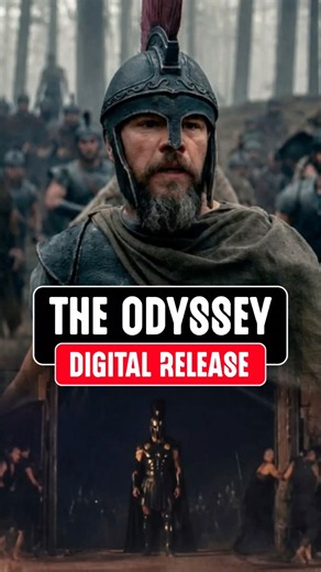 The Odyssey Digital Release Date Revealed | Matt Damon & Tom Holland #shorts