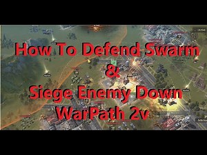 Warpath - How To Defend Enemy Swarm & B2B & Counter-Attack Back (Tutorial Tips & Trick)