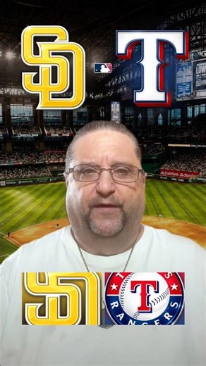 Fridays MLB ⚾️ Padres vs Rangers 🏟️