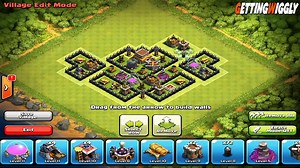 Clash of Clans Town Hall 8 Setup TH 8 Base Setup Clan Wars Defense Layout TUTORIAL
