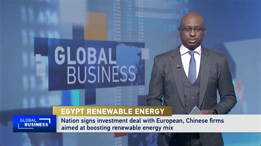 The agreements, worth a combined $1.8 billion, are expected to accelerate Egypt’s push to expand its renewable energy sector, supporting its target of having renewables account for 42 percent of total energy production by 2030. | CGTN Africa