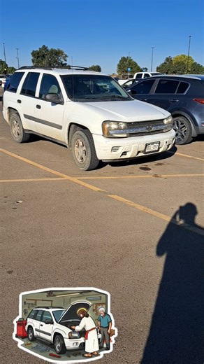 2002-2005 White Chevy Trailblazer LS