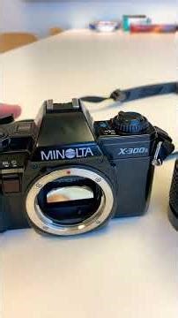 #minolta x-300s 更换钽电容后，空机测试正常。当年，一个普通工人10年的收入才能买到一台这样的相机…… #filmcamera