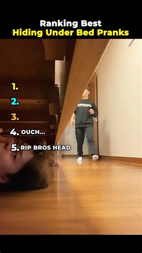 Ranking Best Hiding Under Bed Pranks