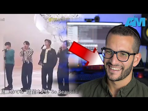 VOCAL COACH reacts to BTS singing YOUR EYES TELL (live)