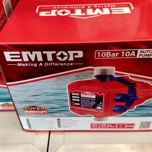 Water Pressure with the EMTOP EAPC1001 Controller:Unboxing & Setup | Automatic Water Pump Controller