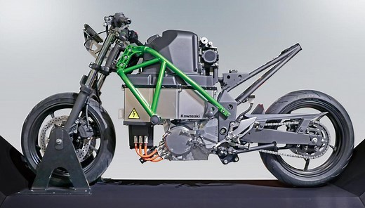 カワサキが突如発表した電動バイク「EV PROJECT」を考察！ 4速マニュアルミッションに回生ブレーキも搭載 - webオートバイ