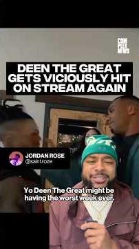 Deen The Great gets viciously hit on stream again #complexnews
