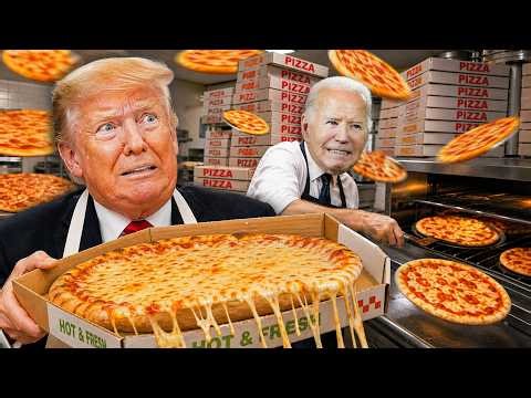 US Presidents Open a Pizza Shop | Presidents Play I Know a Guy 2