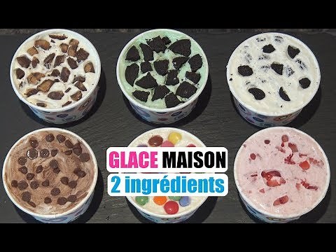 Recette glace maison 2 ingrédients (facile et sans sorbetière)