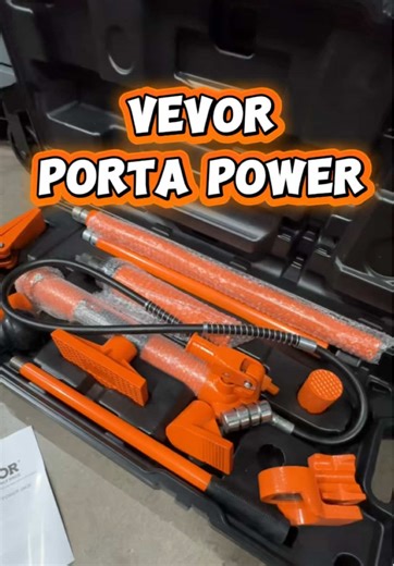 4/10/12T Porta Power Jack is perfect for pushing and pulling body panels and many other applications. Thank you for your trust & I appreciate your follow!!! :) @Vevor Store US See SHOP for more Fabrication, mechanical, & paint/body tools. If you would like to buy Burk’s Garage a coffee, plz send cash app to help support building resto & resto tools. Thank you!! $burksgarage #tiktokshopdealsforyoudays #vevor #tiktokshopblackfriday #tiktokshopcybermonday #tiktokshopsuperbrandday
