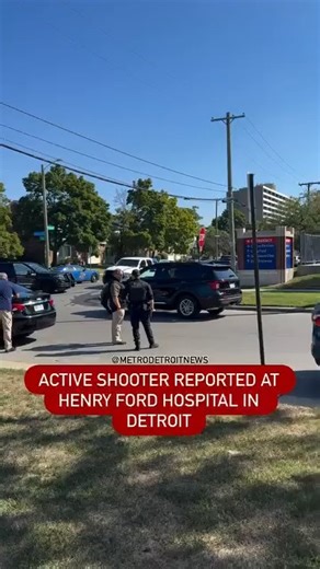 #BREAKING 🚨: Reports of an active shooter situation at Henry Ford Hospital in Detroit. The incident is happening at the main campus on Grand Blvd. Sources tell us at least one person was shot. The suspect is not in custody. Multiple police agencies are responding to the scene. Stay with themetrodetroitnews.com | Metro Detroit News