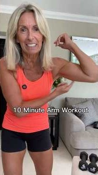 10 minute arm workout for women over 50 #womenover50 #menopause