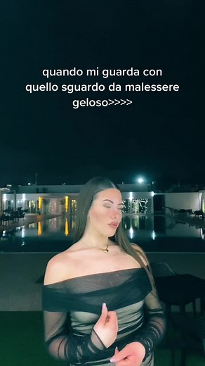 Elegant Night Out by the Poolside