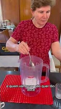 Batida de morango linhaça e leite vegetal #receitas