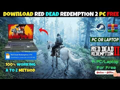 How to download Red dead redemption 2 on pc for FREE Legal Method!