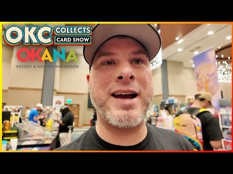 OKC Collects Card Show 2026 Walk Around, Vendors, Haul, OKANA Resort Tour