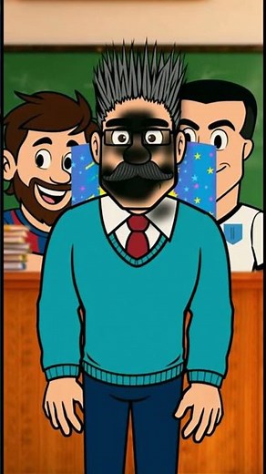 The Box Exploded and His Hair Went Straight UP! #animation #funny #memes