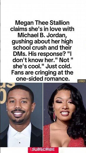 I Don't Know Her #shorts #MeganTheeStallion #MichaelBJordan #relationship #marriage #dating #couple