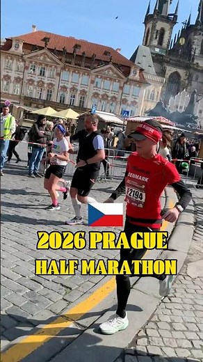 🏃‍♂️Running Through History: A Magical Half Marathon in PRAGUE 2026🇨🇿#Prague#Praha#HalfMarathon