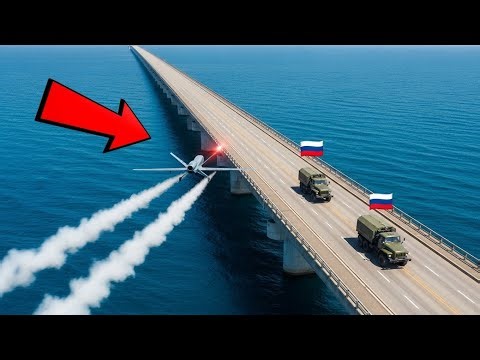 Ukrainian FPV Drone Destroys Russian Convoy After Insane Aerial Dogfight