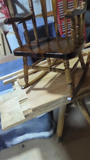 rocking chair refinish