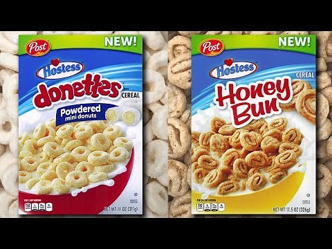 Hostess Donettes & Honey Bun Cereal (2018)
