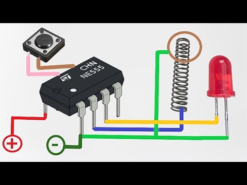 How to Make a Vibration Sensor with NE555 / Great idea You Haven't Seen It Before