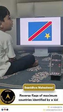 5-Year-Old Identifies Reverse Flags of 163 Countries!