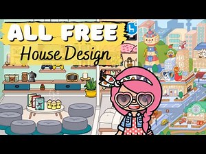 ALL FREE HOUSE DESIGN |Toca Life World Update | Toca Boca