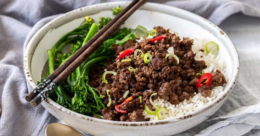 Crispy Asian Chilli Beef Mince