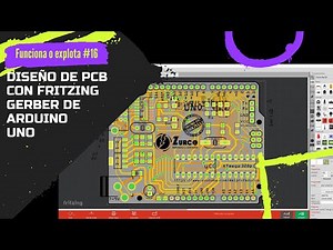 ⚡ Diseña tu PCB con Fritzing y Shield Arduino UNO para generar tu archivo Gerber
