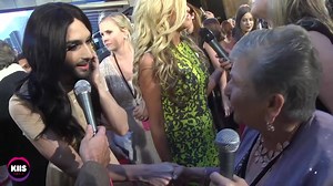 "Why you grow out the beard?" Nonna Paola interviews Conchita Wurst on the Logies Red Carpet! - Matt Tilley and Jane Hall | KIIS 101.1