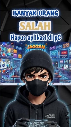 PC Kamu Lemot? Ini Cara Uninstall Aplikasi Yang Benar! #tutorialpc #tipskomputer #windows