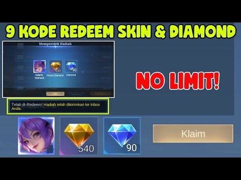 FREE SKINS! 9 NEWEST ML REDEEM CODES MOBILE LEGENDS REDEEM CODES ML REDEEM CODES TODAY, MARCH 2026