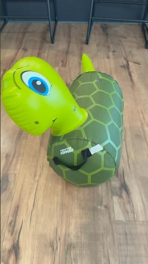 Check out this turtle WADDLE Hip Hopper Inflatable Bouncer #inflatable #inflatableanimals #turtles